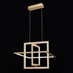 Colgante Lexie oro 50WLED 4000K Fabrilamp